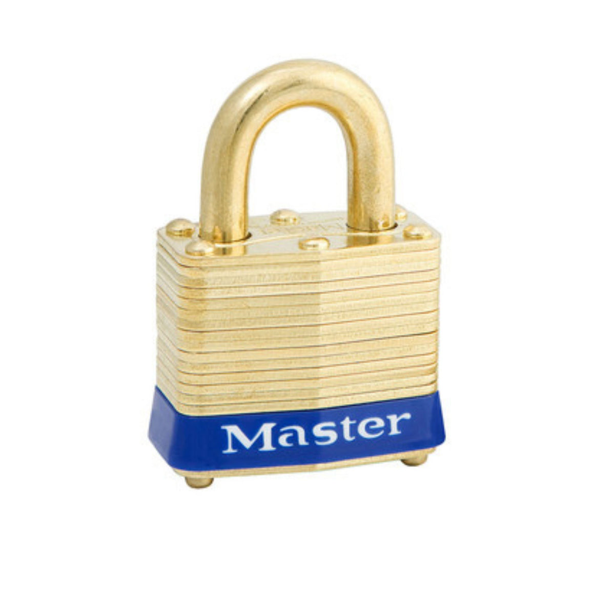 Master Lock No. 2BKA Series Locks Laminated Brass Commercial Grade Padlocks Keyed Alike With Brass Shackle - The Lock Source