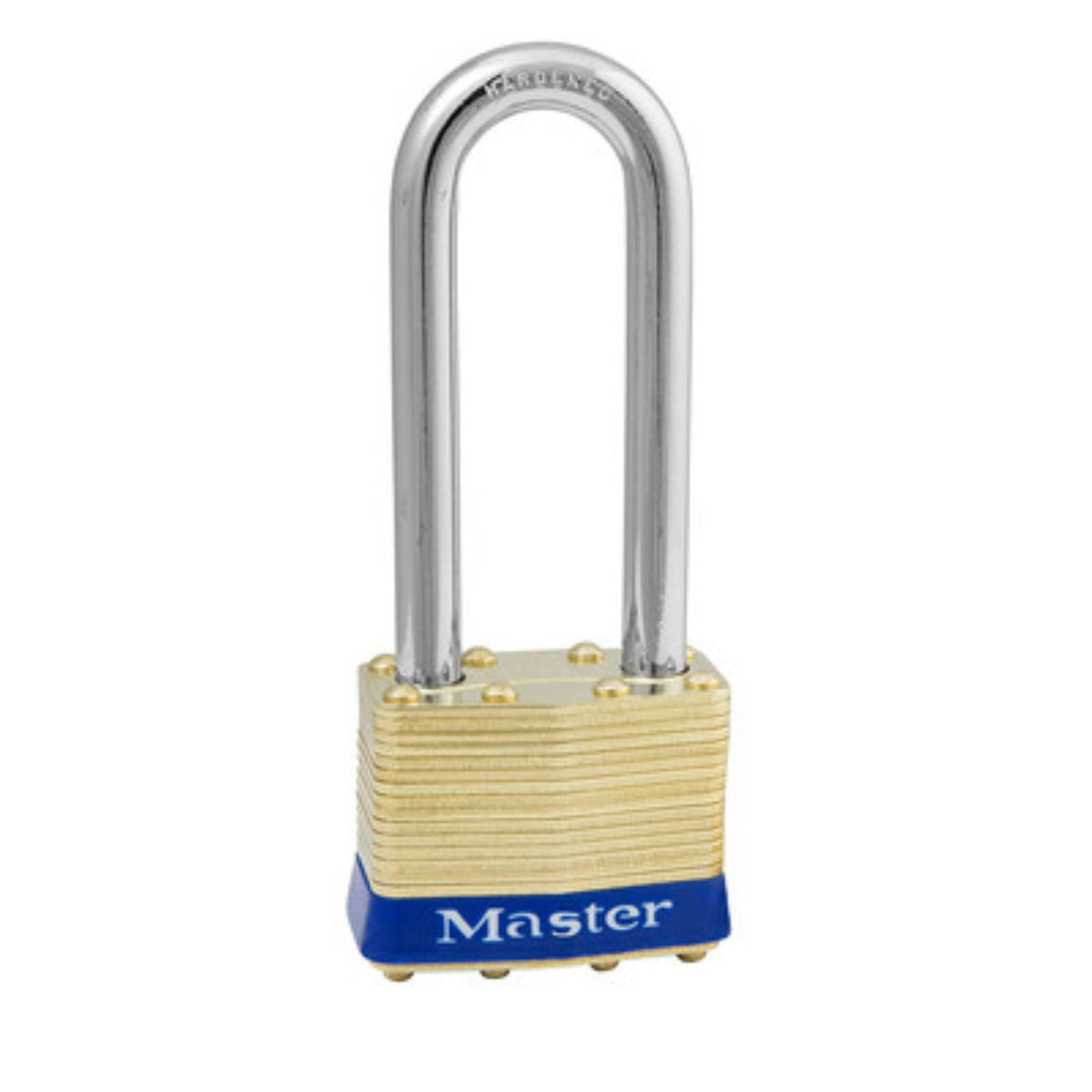 Master Lock 2KALJ Padlock Laminated Brass Keyed Alike (KA) Commercial Grade Locks with 2-1/2&quot; Shackle - The Lock Source