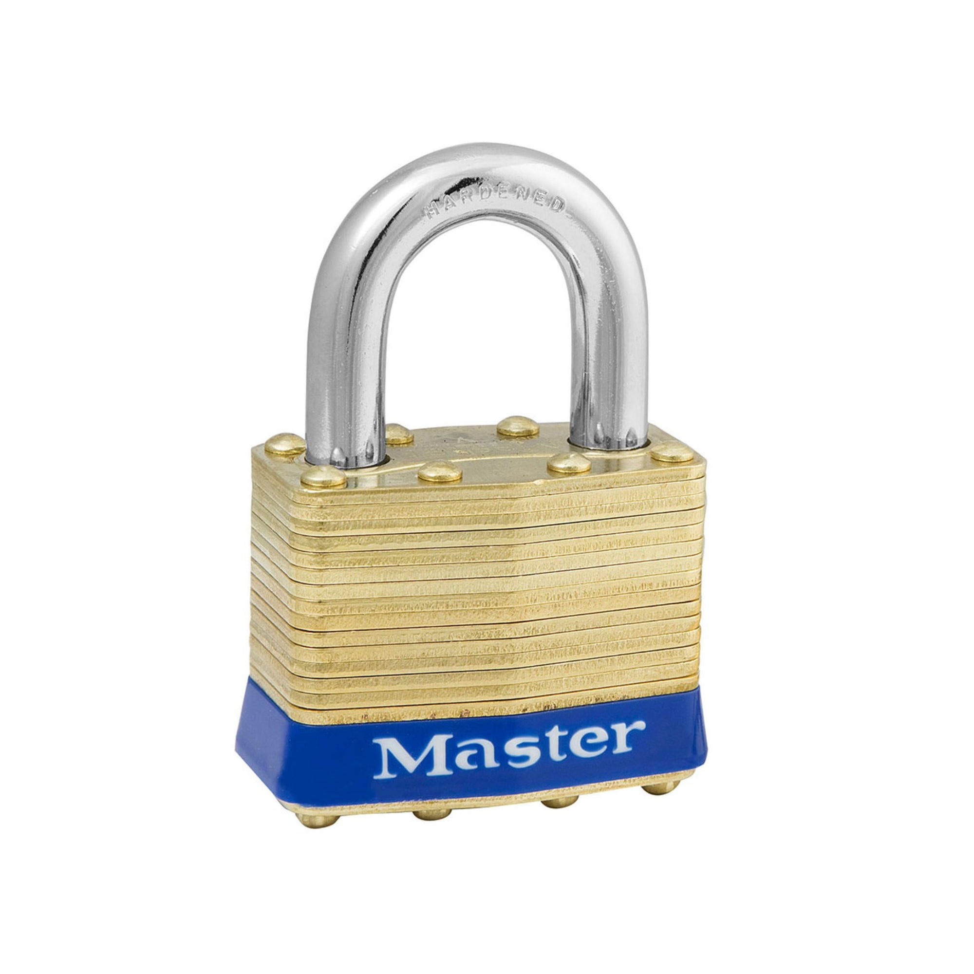 Master Lock 2MK Padlock Laminated Brass Commercial Grade Master Keyed (MK) Locks - The Lock Source