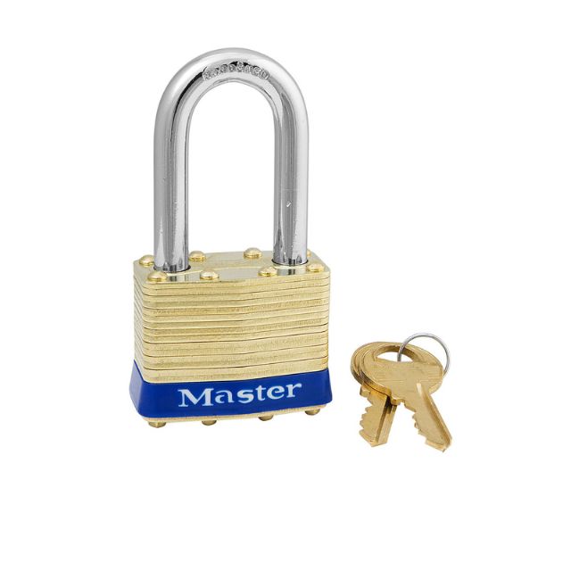Master Lock 2NKALF  Bump Stop Padlock Keyed Alike to Match Bump-Stop W1 Cylinder KAA628 - The Lock Source