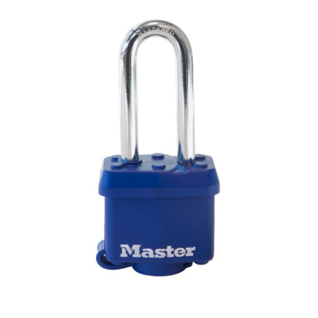 Master Lock 312LH KA2001A Weather Resistant Covered Padlocks With Extended Shackles - The Lock Source