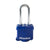 Master 312KALH-2002 Laminated Stee; Pin Tumbler Padlocks With Blue Thermoplastic Cover For Outdoor Usage - The Lock Source