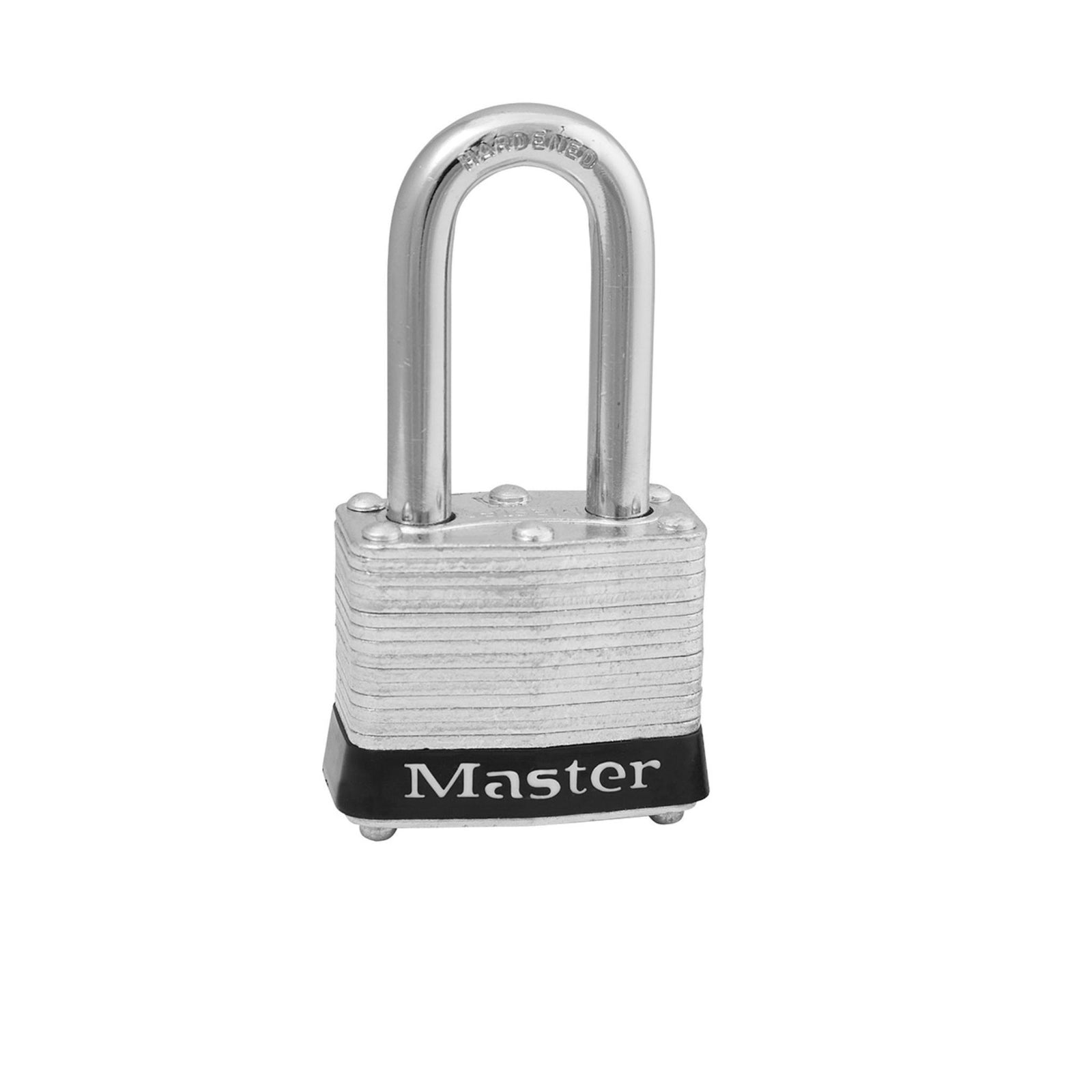 Master Lock 3KALFBLK Laminated Steel Padlock Keyed Alike With Black Bumper - The Lock Source