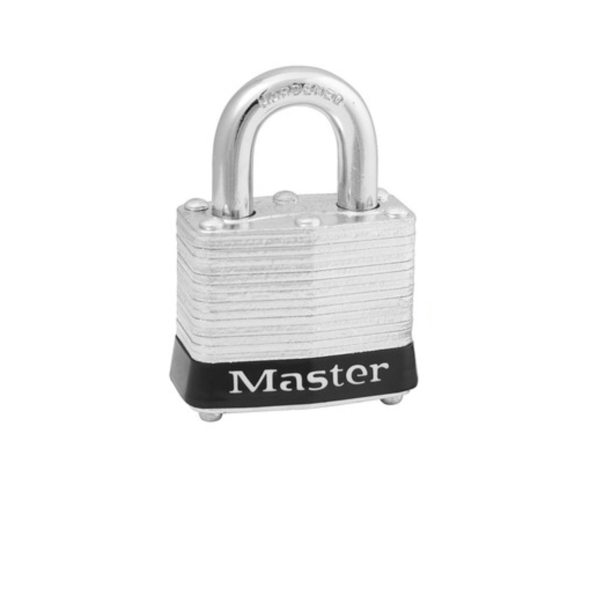 Master Lock 3REDLF Lamianted Steel Series Safety Padlocks With Red Bumper - The Lock Source