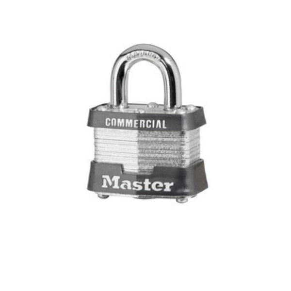 Master Lock No. 3KA-2402 4-Pin Tumbler Padlock On W1-Keyway Cylinder ...