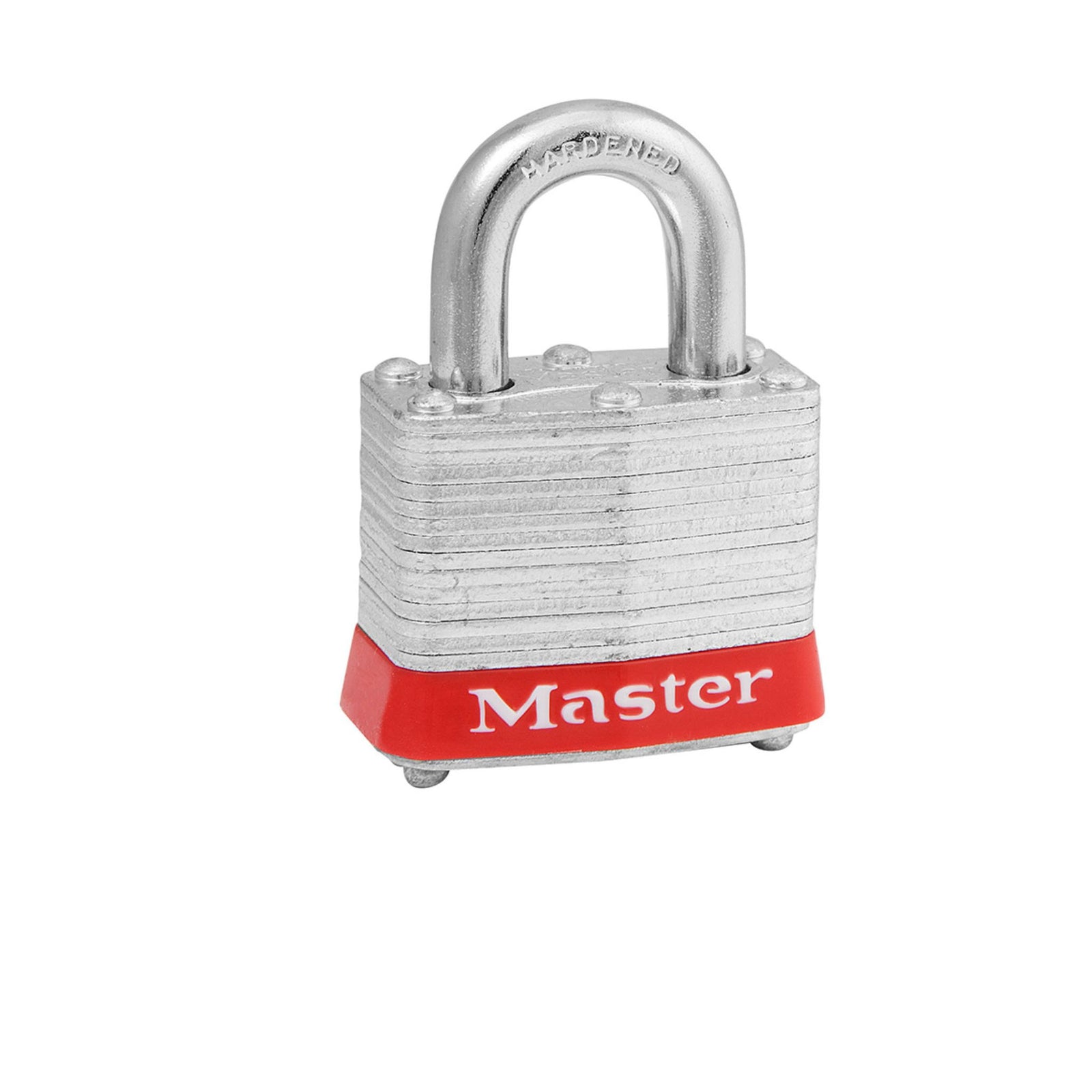 Master Lock 3KARED Lockout Padlock Keyed Alike With Red Bumper - The Lock Source
