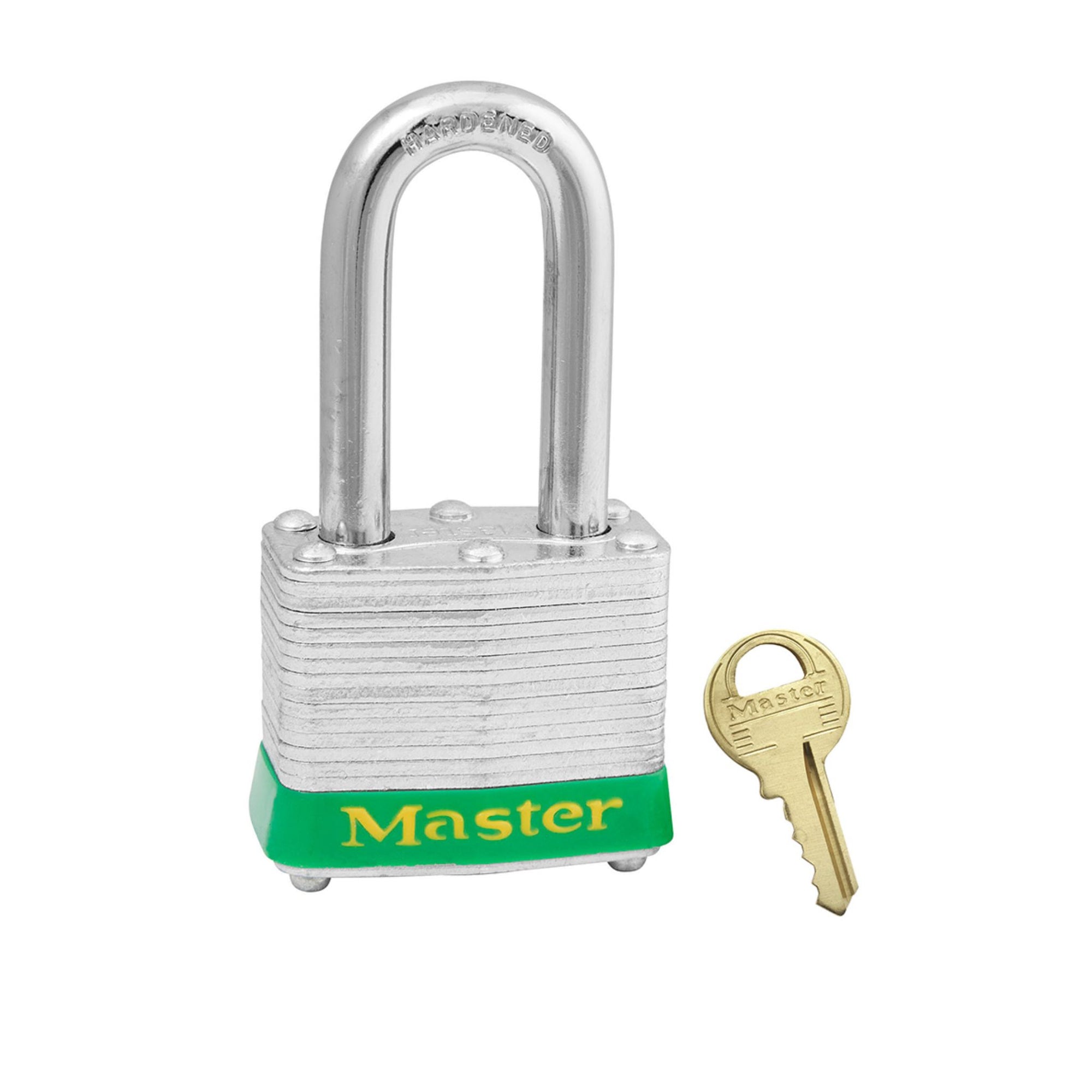 Master Lock 3KALHBLK Lockout Padlock Keyed Alike With Black Bumper - The Lock Source