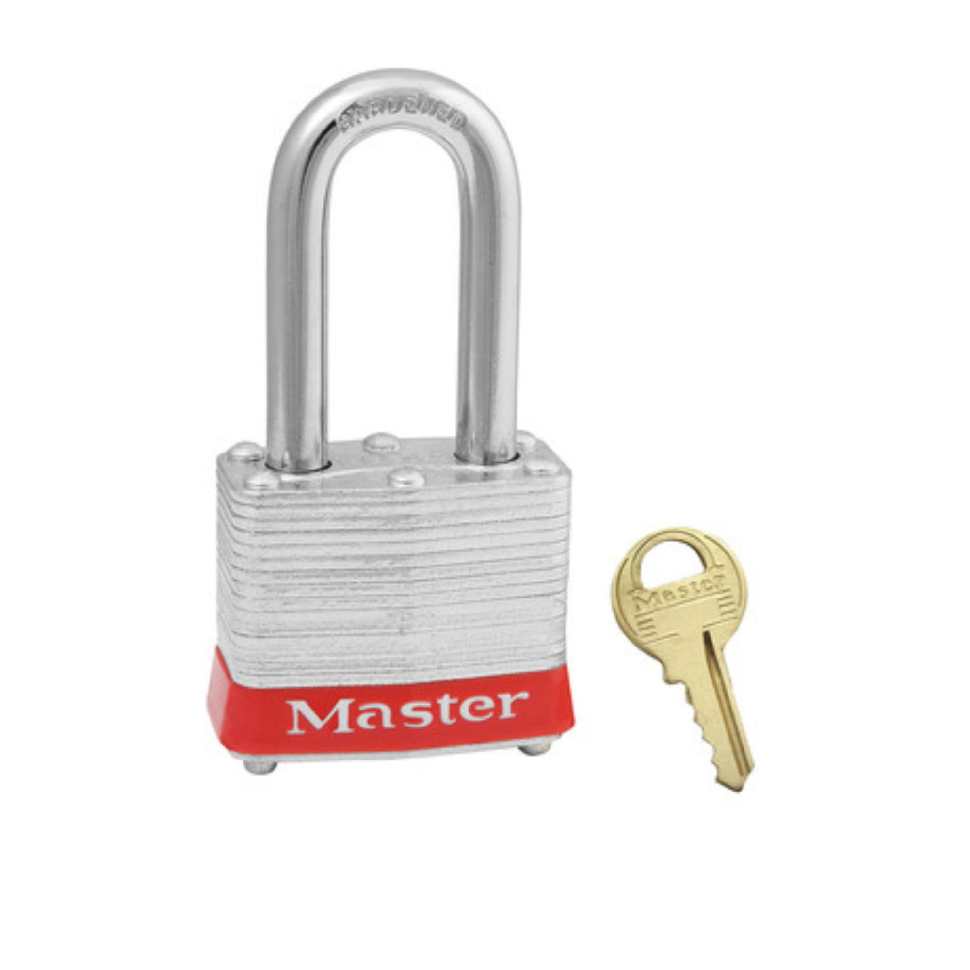 Master Lock 3MKBLK Master Keyed Lockout Tagout Padlock Has Bright Black Bumper - The Lock Source