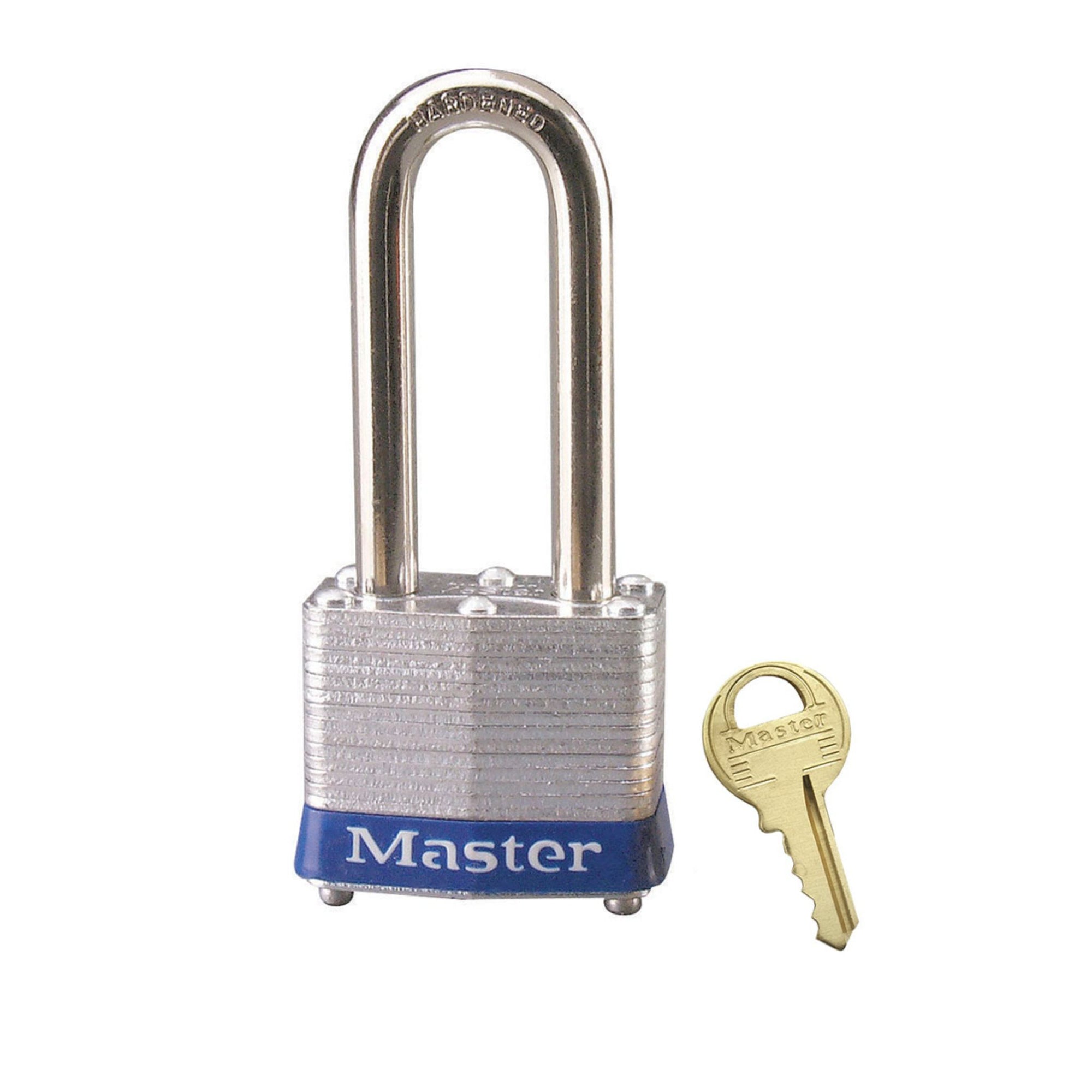 Master Lock 3MKLHBLK Master Keyed Lockout Tagout Padlock Has Bright Black Bumper - The Lock Source
