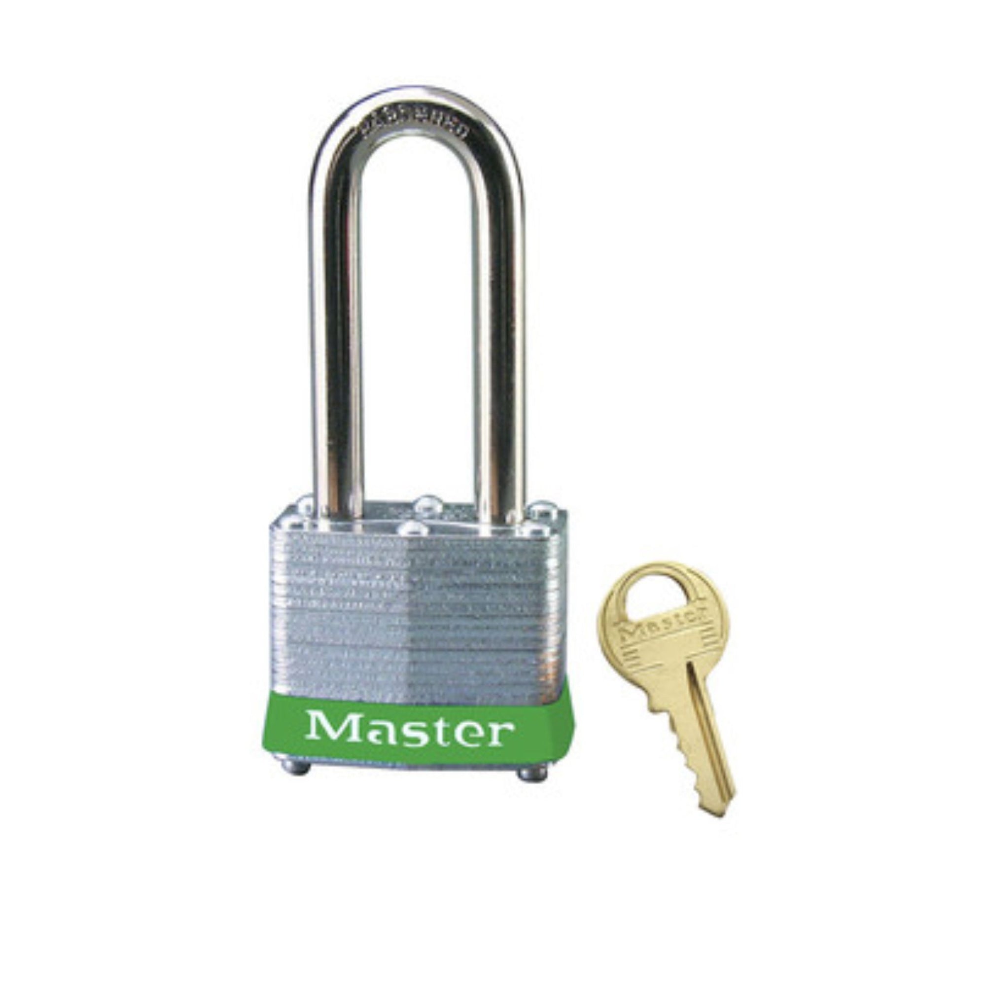 Master Lock 3MKLHWHT Master Keyed Lockout Tagout Padlock Has Bright White Bumper - The Lock Source