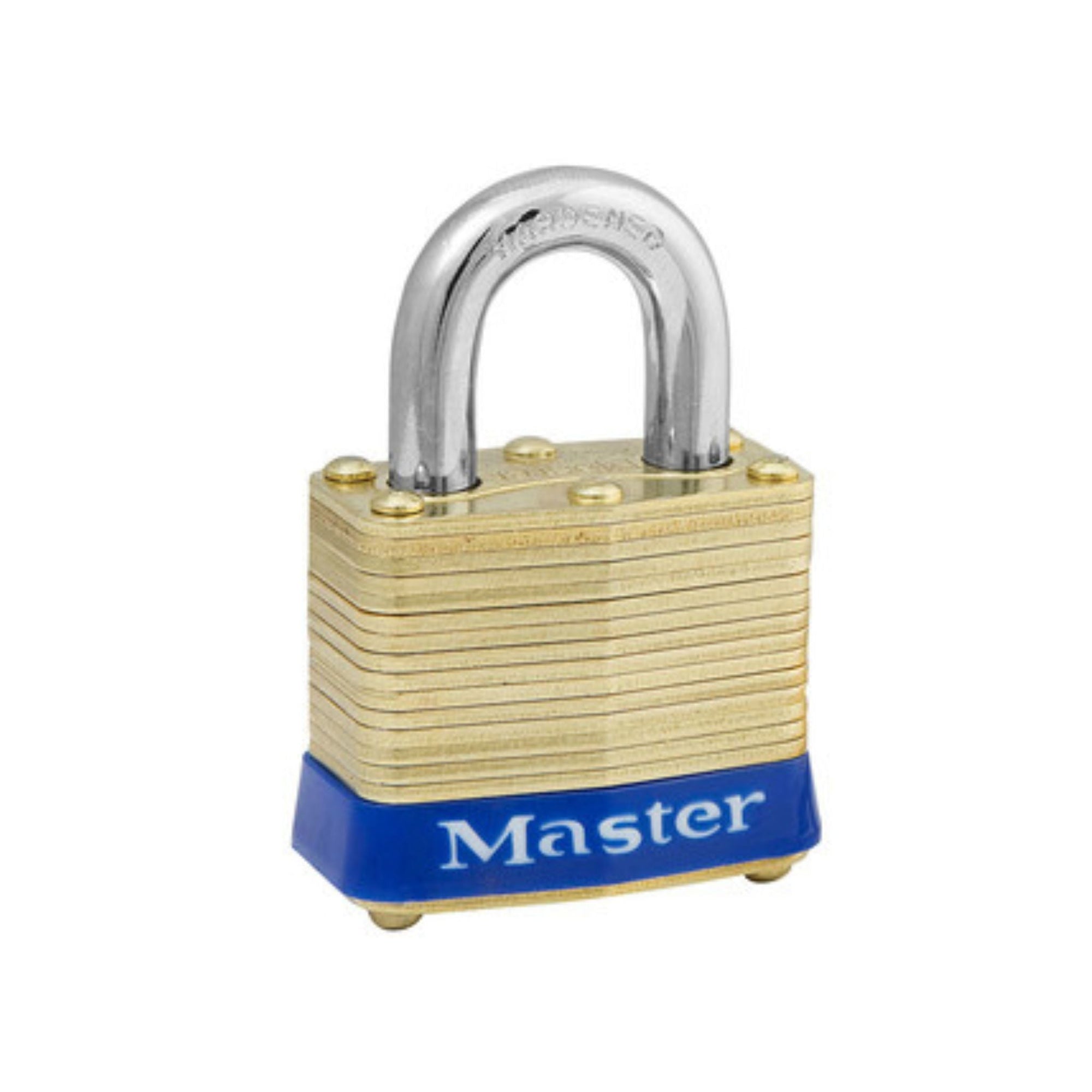 Master Lock 4KA 0304 Lock Laminated brass No. 4KA Series Padlock Keyed to Match Existing Key Number KA0304 - The Lock Source