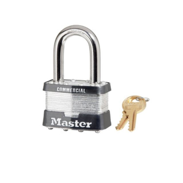 Master Lock 5LF Laminated Steel Padlocks with 1.5-Inch Shackle - The Lock Source