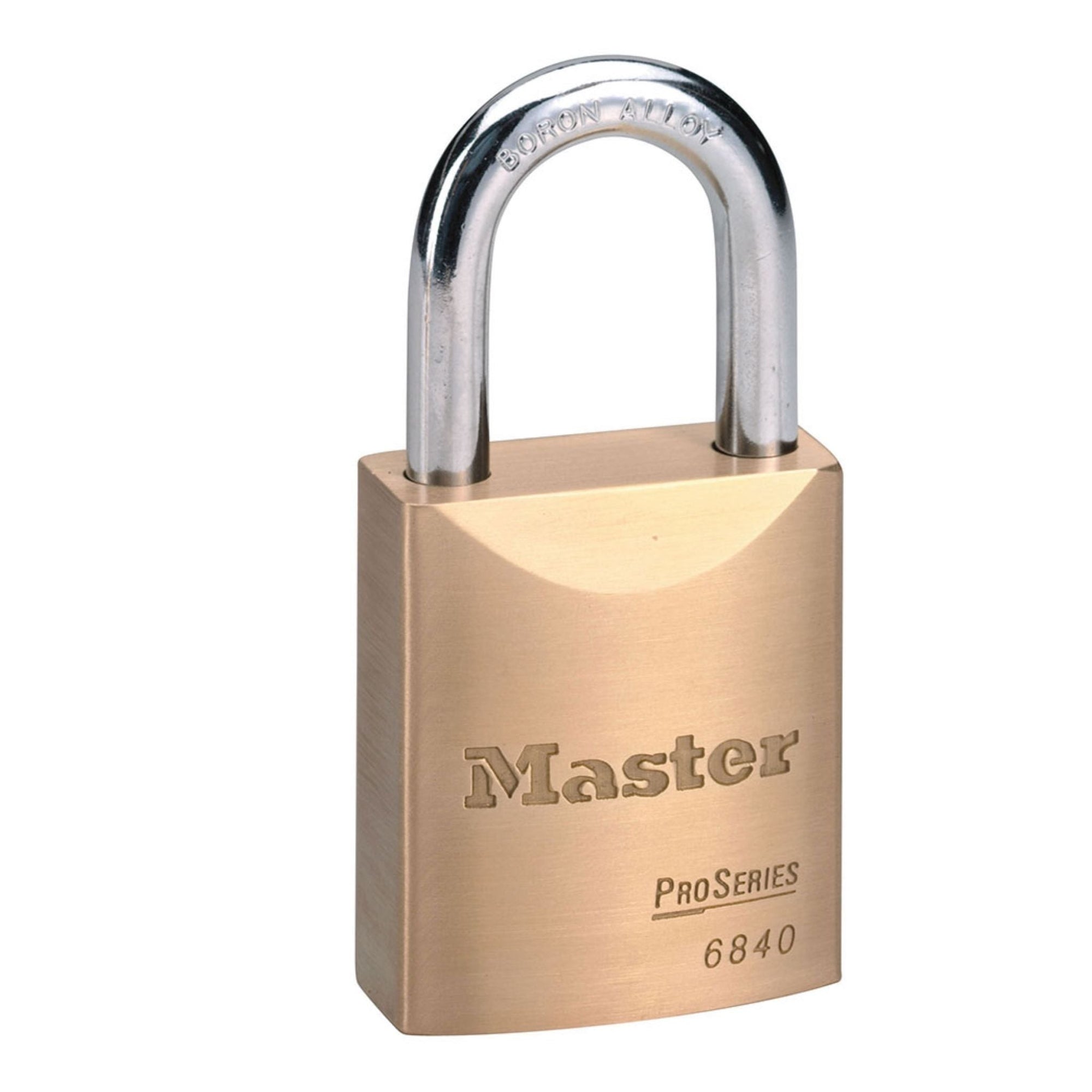 Master Lock 6840KA 13G834 Pro Series Brass Padlock Keyed Alike Locks - The Lock Source