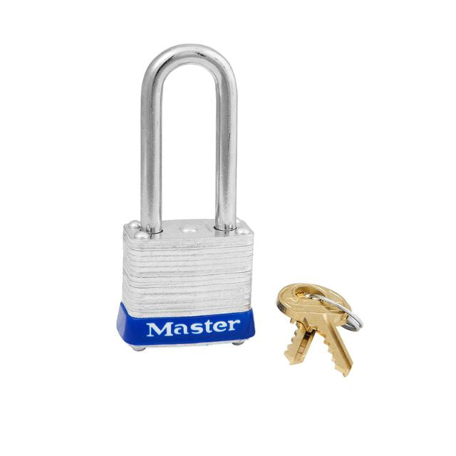 Master Lock 7KALF P106 Steel Laminate Padlocks Have Long Shackles That Measure 1.5 Inches In Height - The Lock Source