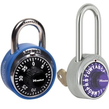 Master Lock Locker Locks Including No. 1525 Locker Padlock with Key Control and 1585 Letter Lock - The Lock Source