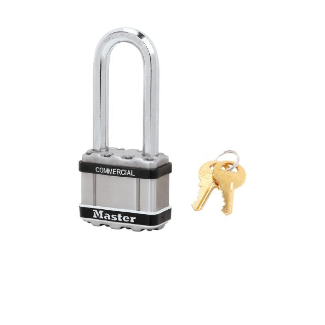 Master M5STS LJ KAA1017 Commercial Magnum Padlocks Include Key Numbers KAA1017 Through A2083 - The Lock Source