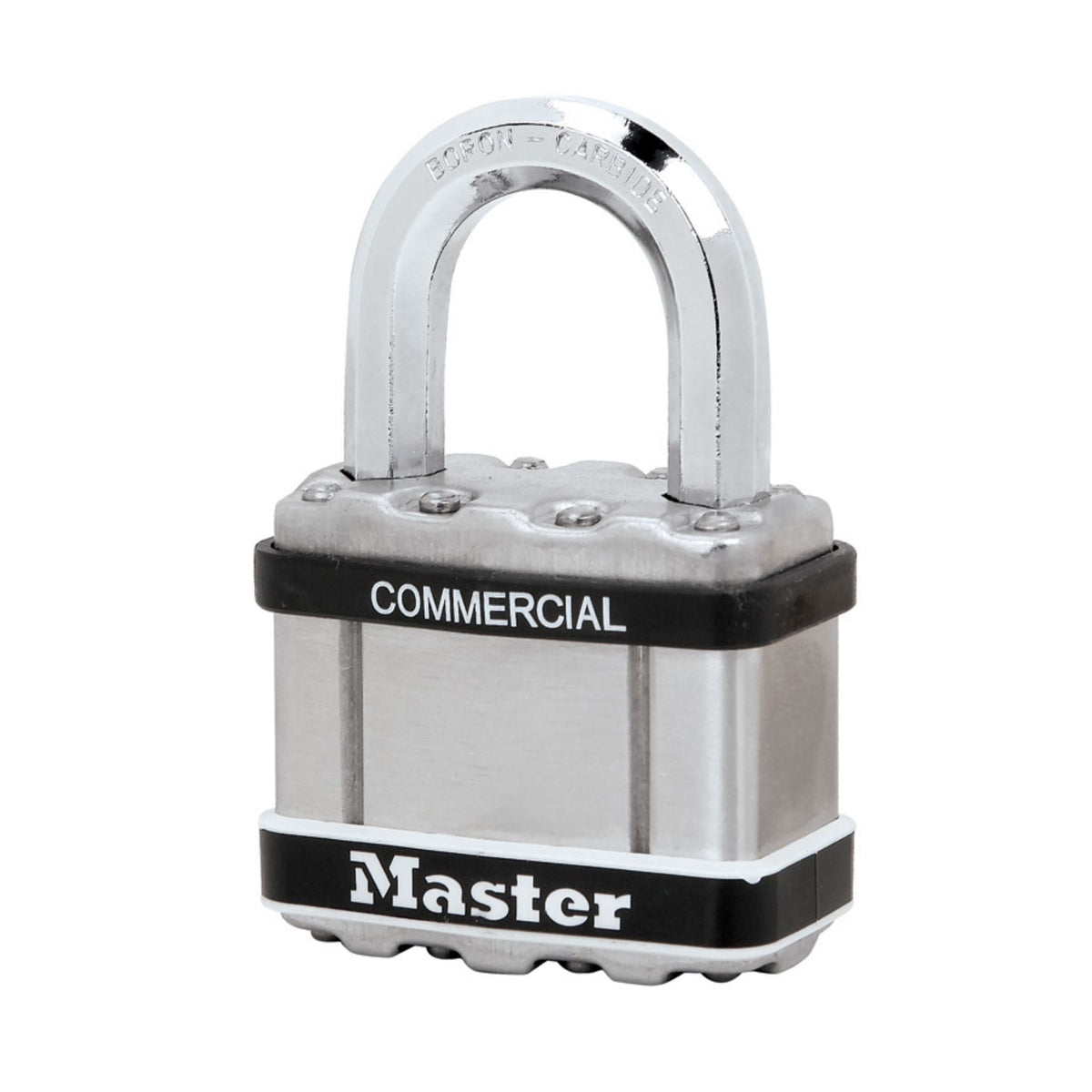 Master Lock M5STS KA-3114 Commercial Magnum Padlock Pre-Matched to Key Number KA3114 - The Lock Source