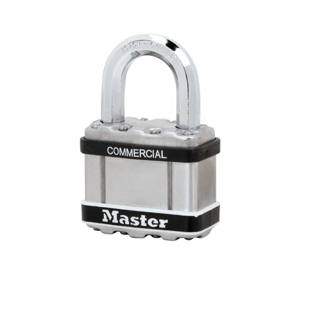 Master Lock M5STS KA-X2026 Commercial Magnum Padlock Pre-Matched to Key Number KAX2026 - The Lock Source