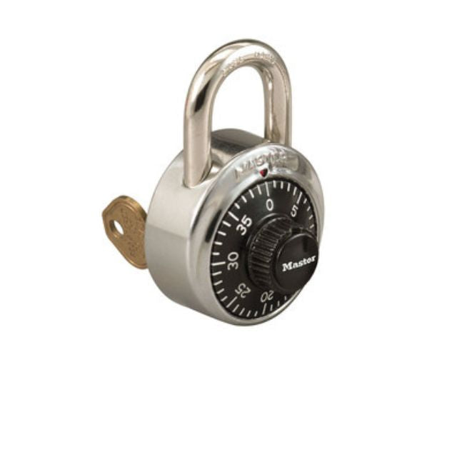 Master Lock 1525 V64 Combination Locker Padlock with Key Override - The Lock Source