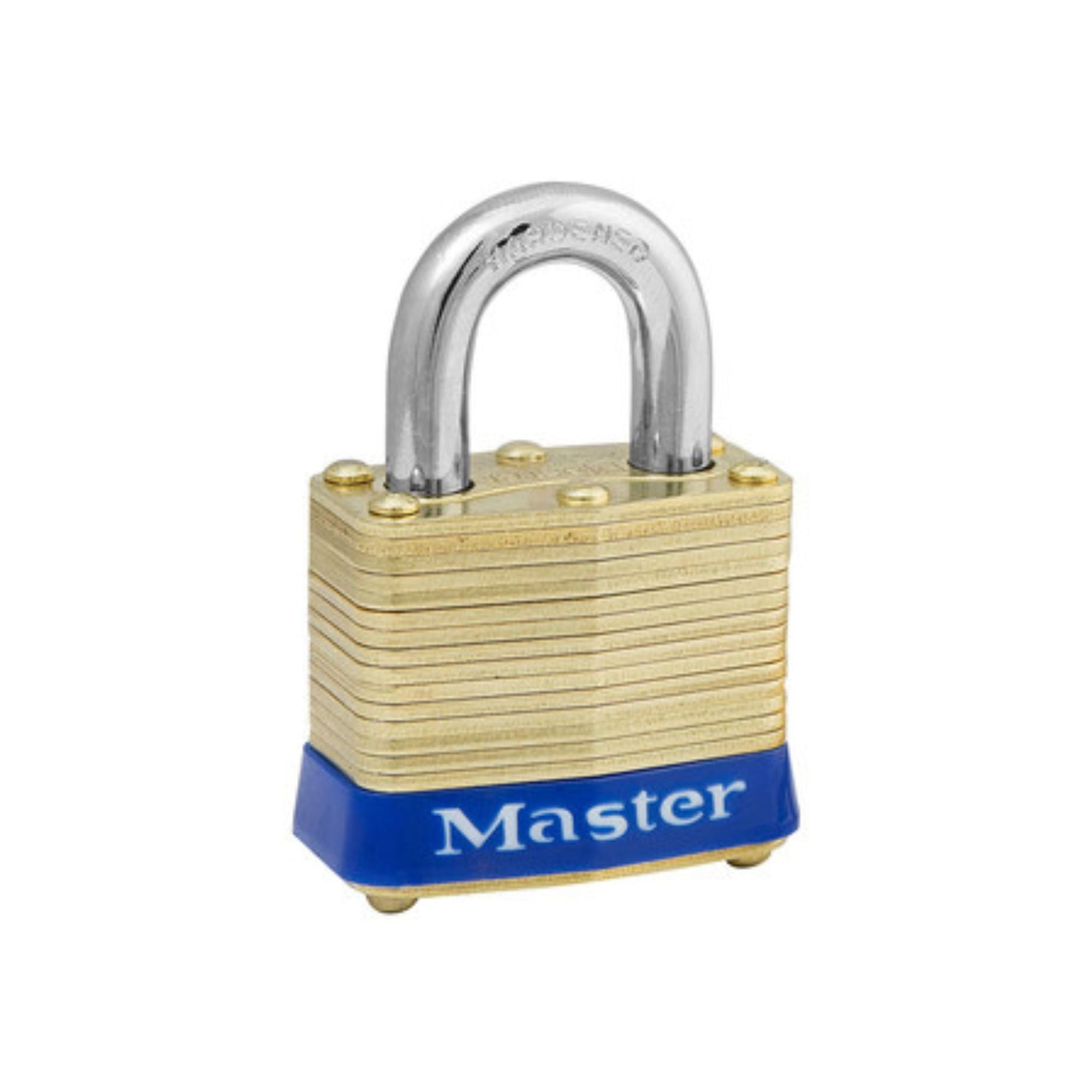 Master Lock 4NKA 2636 Brass Padlocks With Bump Stop Cylinder Keyed Alike to Match Existing Key# KA2636 - The Lock Source