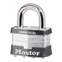 Master Lock No. 5KA-2402 4-Pin Tumbler Padlock On W1-Keyway Cylinder ...