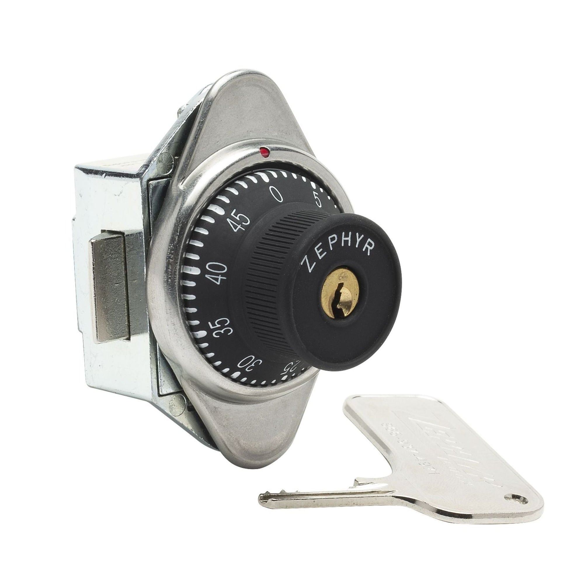 Zephyr 1954ADA RH ADA-Compliant Built-In Combination Locker Locks With Key Control Override for Supervisory Access - The Lock Source