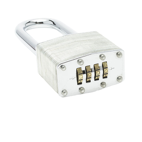 Zephyr Lock 18050 Resettable Combination Padlocks 4Digit Dial Combos