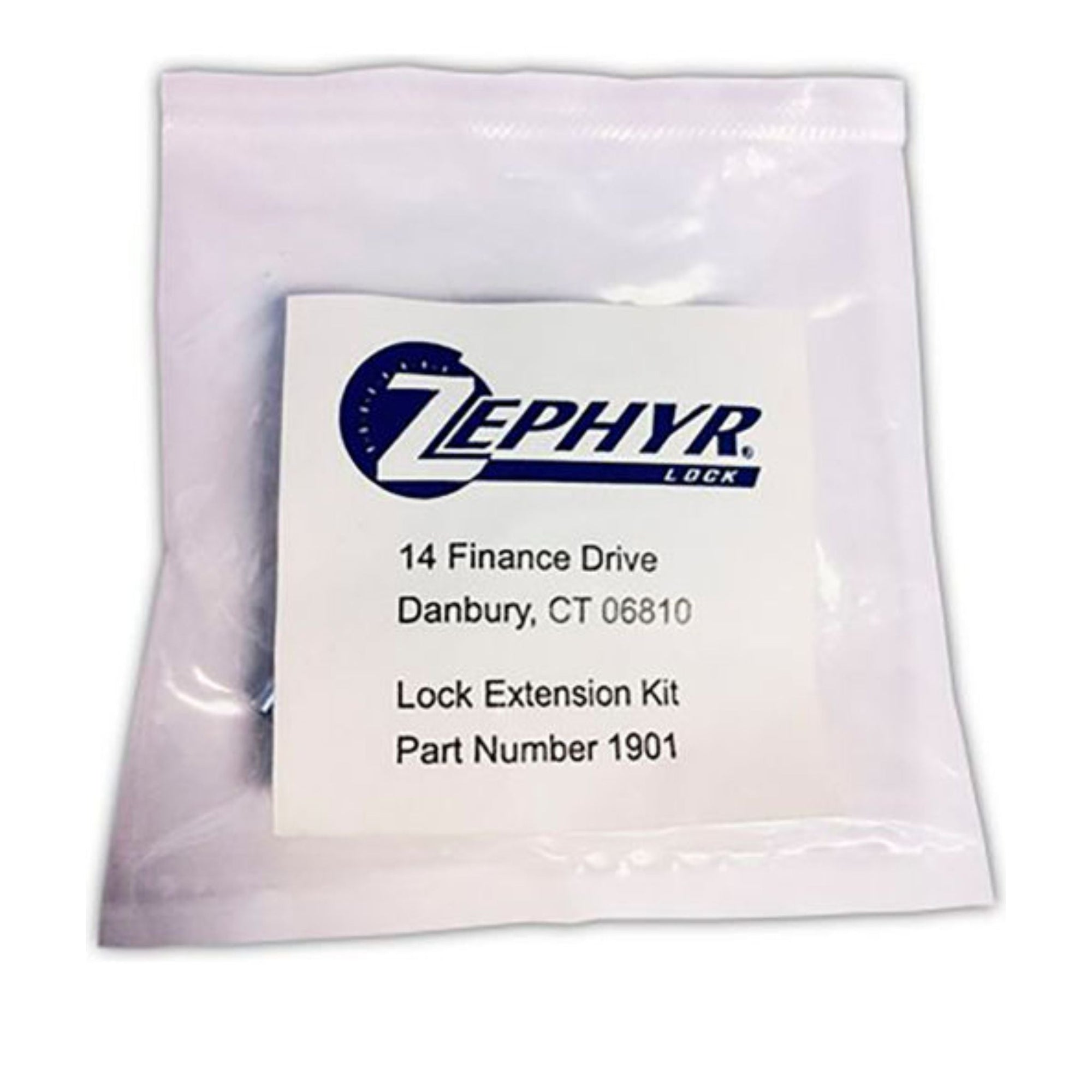 Zephyr 1901 Lock Extension Kit for Application of 11/16" to 3/4" Material Thickness - The Lock Source