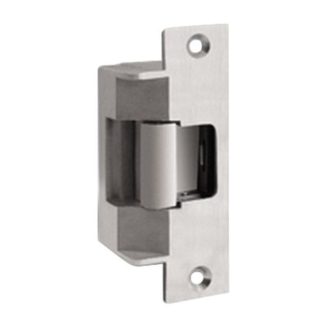 HES 7501-630 Fire Rated Electric Strike for Preload Doors Satin Stainless Steel Strikes - The Lock Source