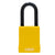 Abus 76/40 Yellow Safety Lock Lightweight Aluminum Core Lockout Tagout Padlocks - The Lock Source