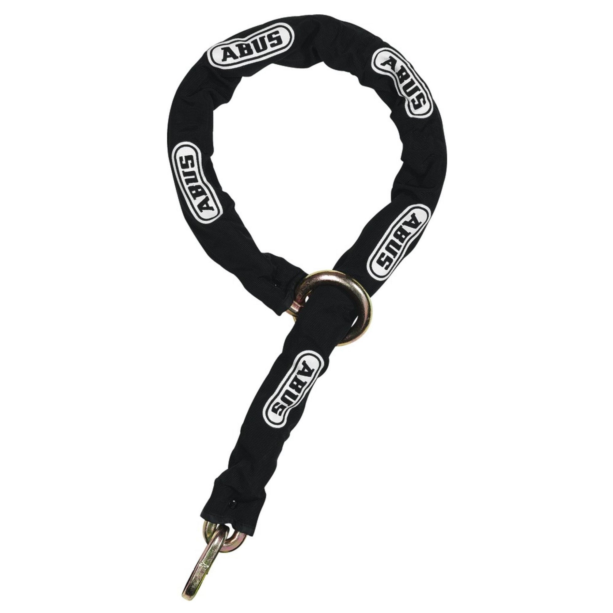 Abus 12KS Pre-Cut Loop Chains with Fitted Sleeve Available in 2.5', 4-Feet or 8-Foot Chain - The Lock Source