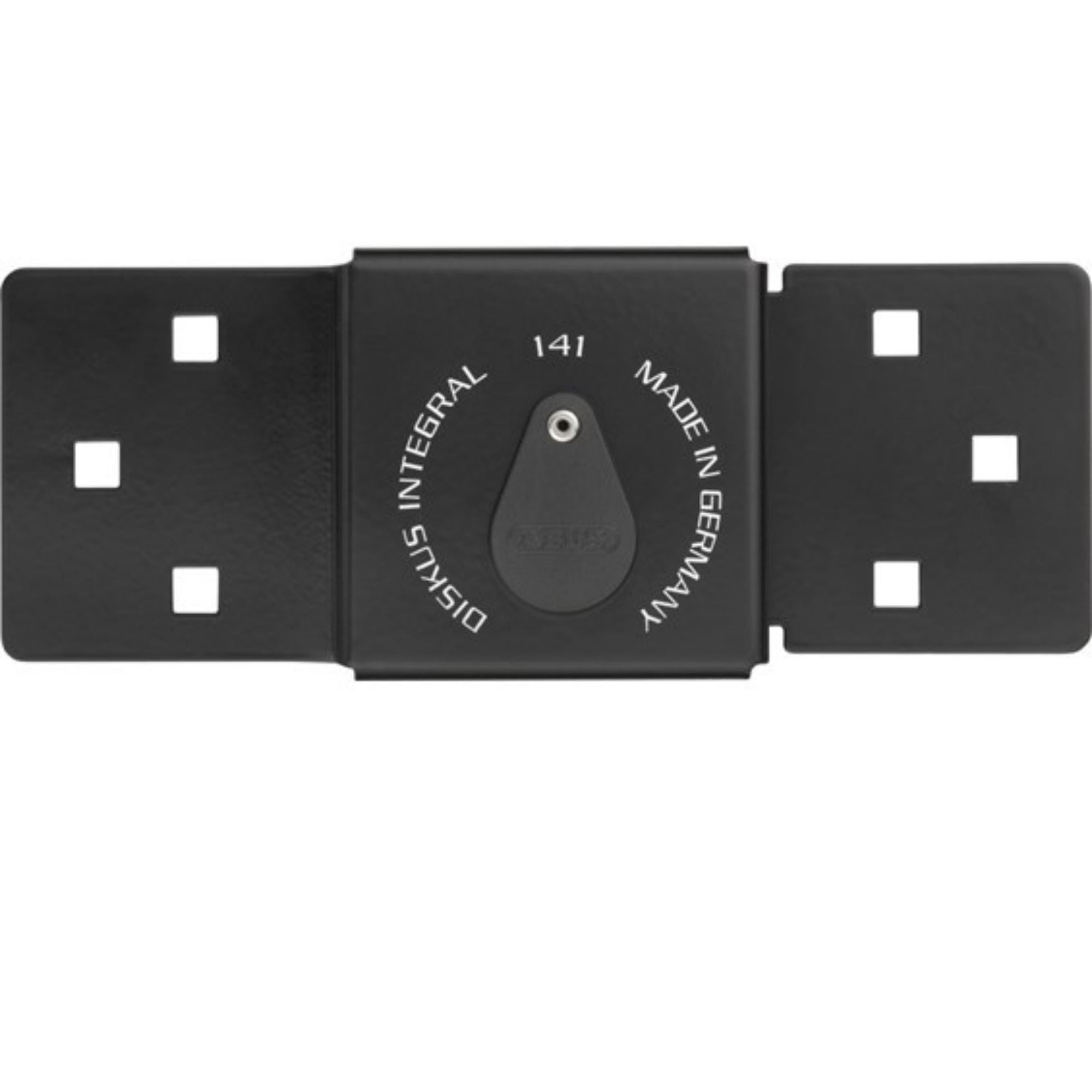 Abus 141/200 MK Integrated Black Hasp with 26/70MK Diskus Lock - The Lock Source