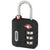 Abus 147TSA/30 TSA Padlock 3-Digit Combination Luggage Locks - The Lock Source