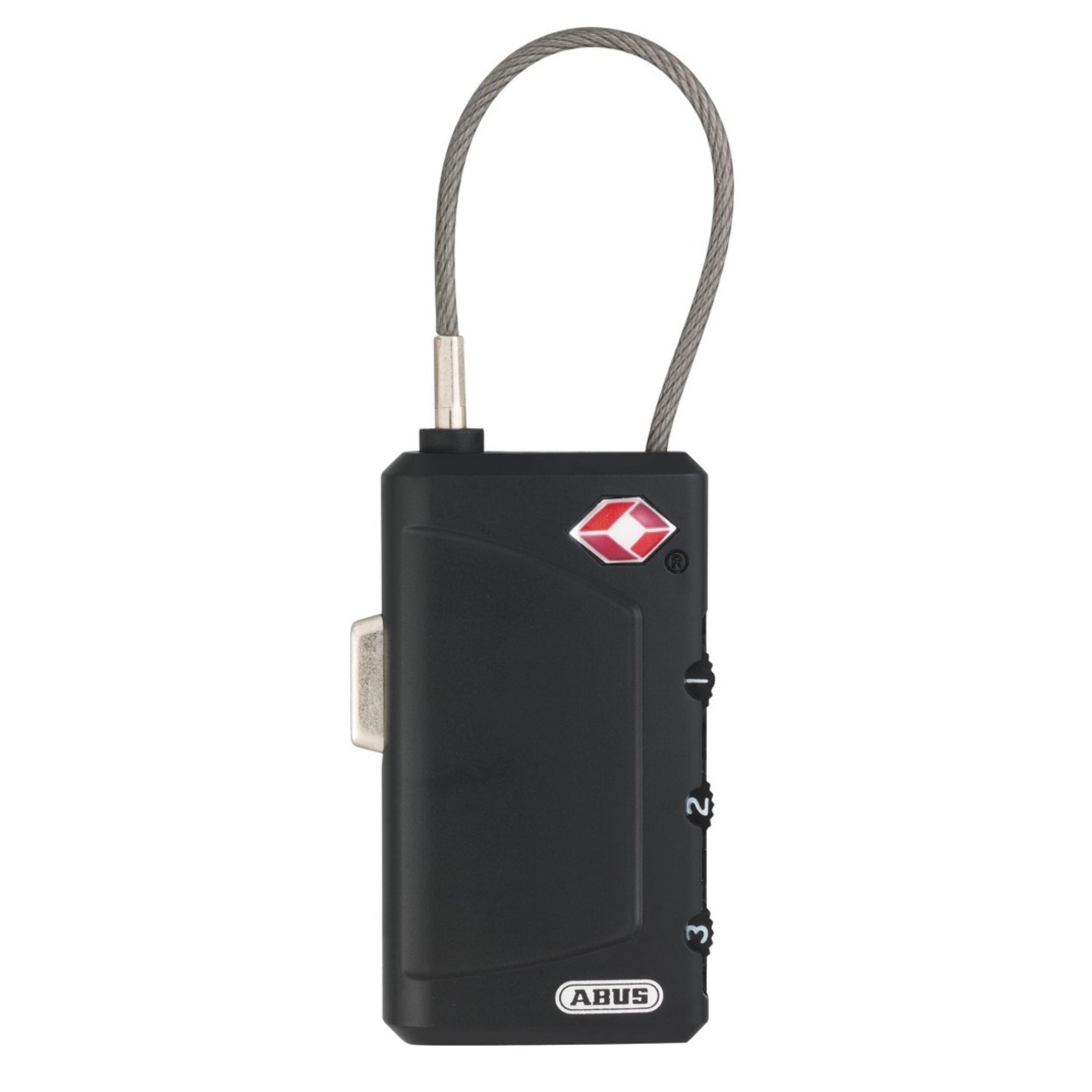 Abus 148TSA/30 TSA Combination Luggage Padlock with Locking Cable - The Lock Source