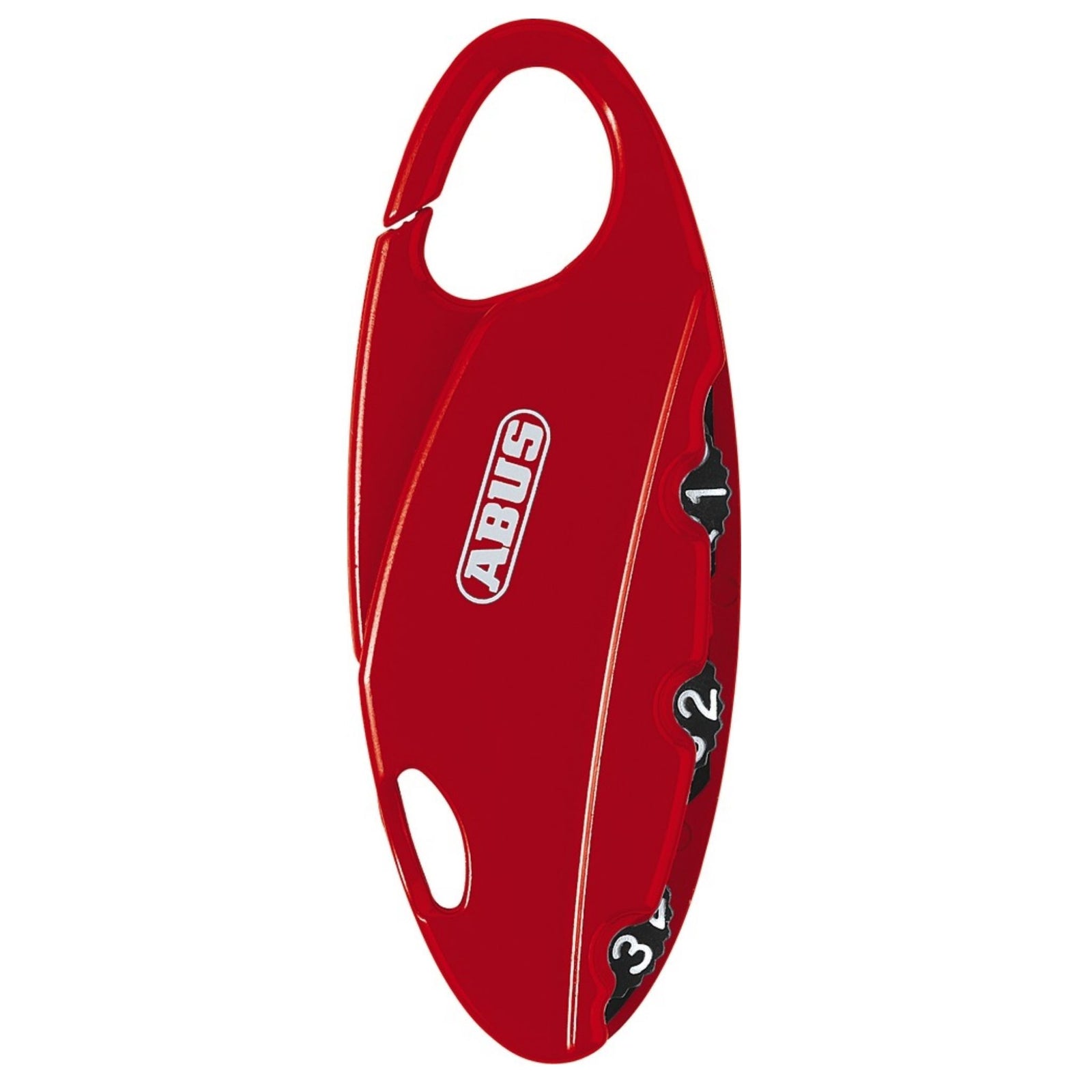 Abus 151/20 Red Combination Luggage Padlock - The Lock Source