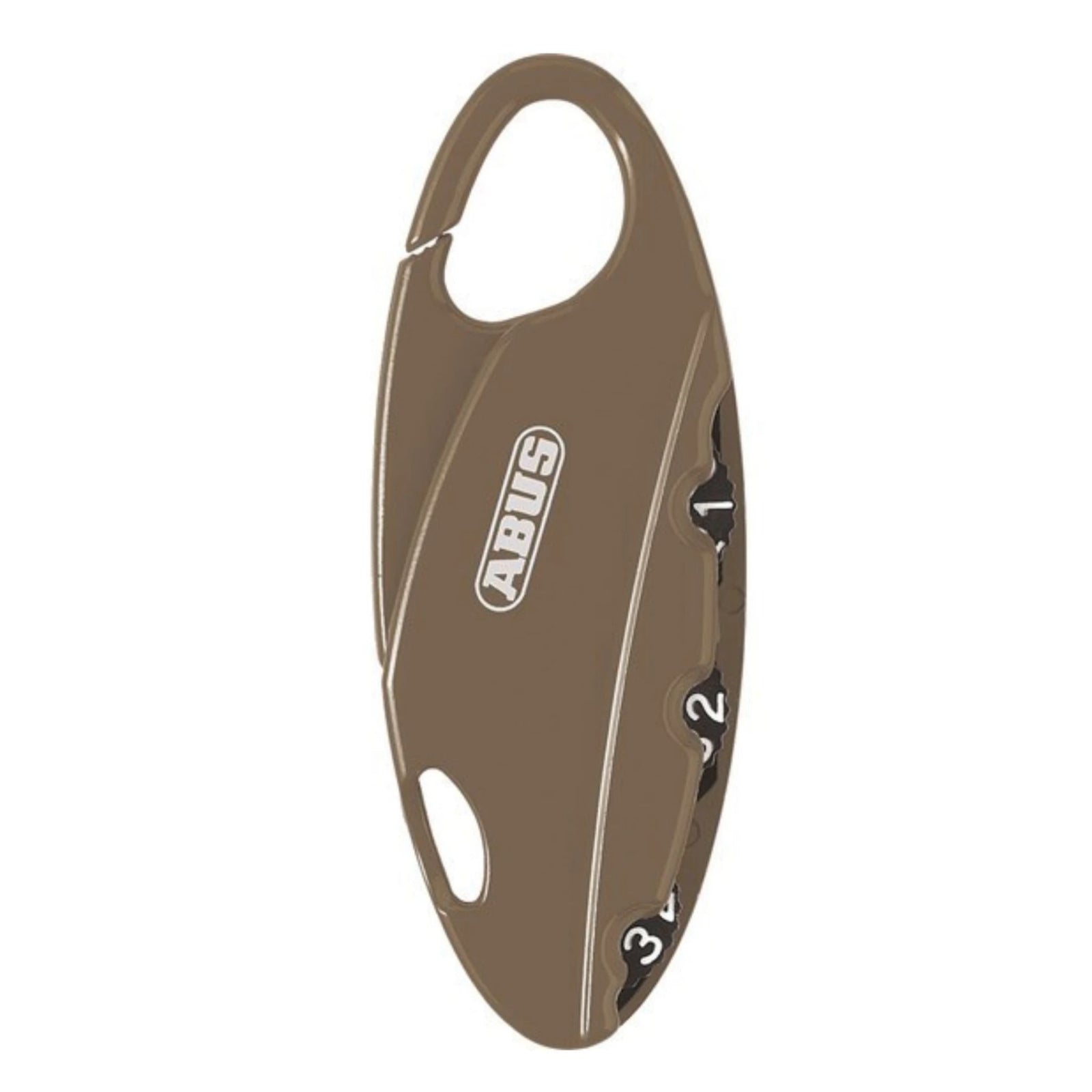 Abus 151/20 Tan Combination Luggage Padlock - The Lock Source