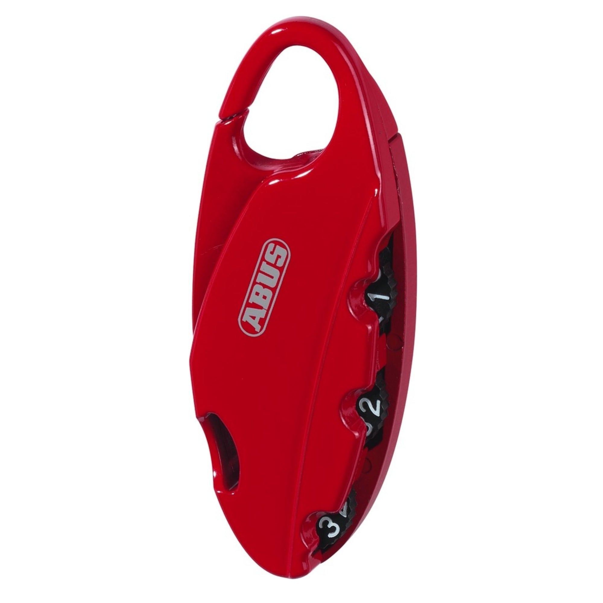 Abus 151/20 Red BakPac Padlock 3-Digit Combination Luggage Locks - The Lock Source
