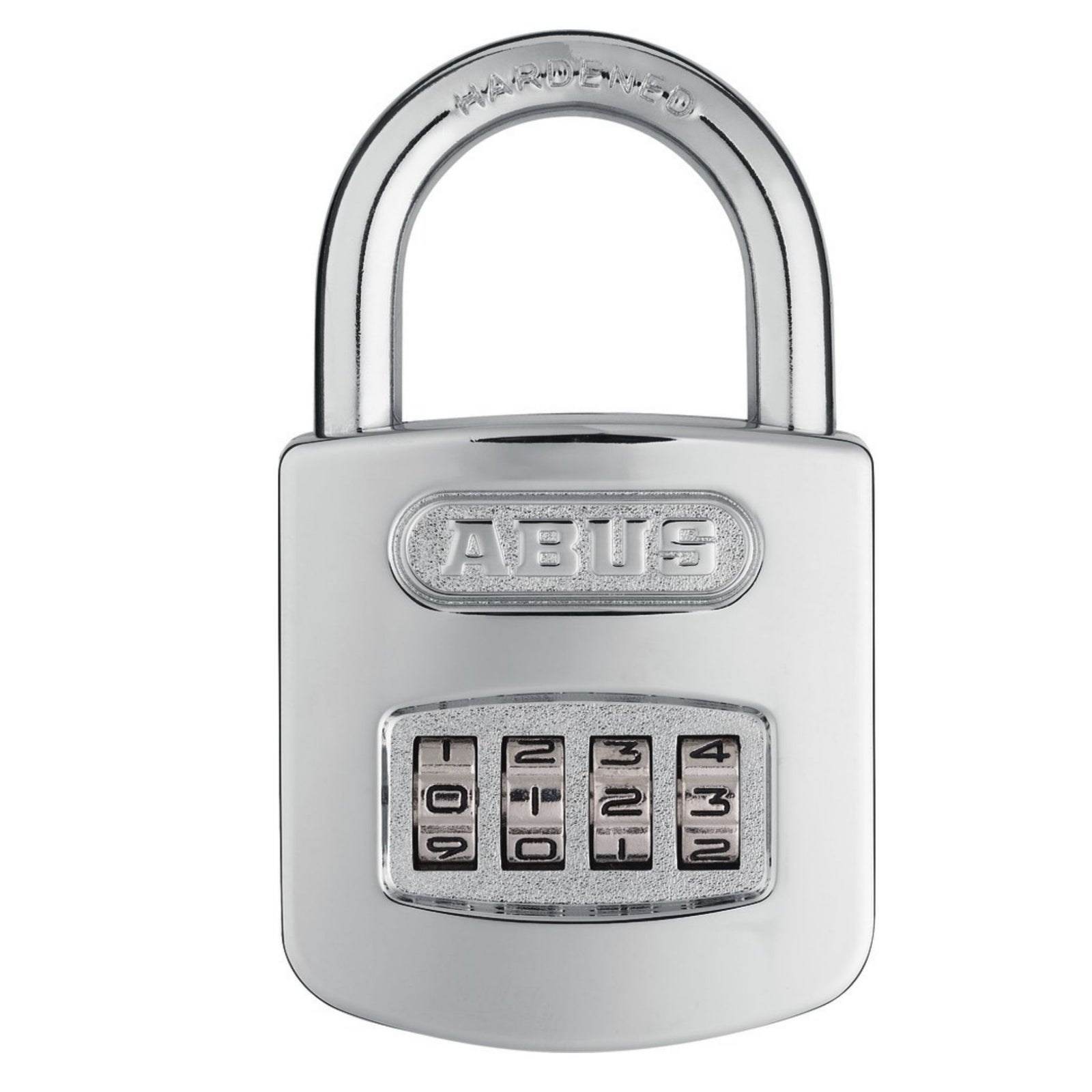 Abus 160/50 Series Chrome Combination Locks - The Lock Source