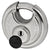 Abus 20/80 KA 124316 Diskus Padlock Keyed Alike Disk Locks Key Number # 124316 - The Lock Source