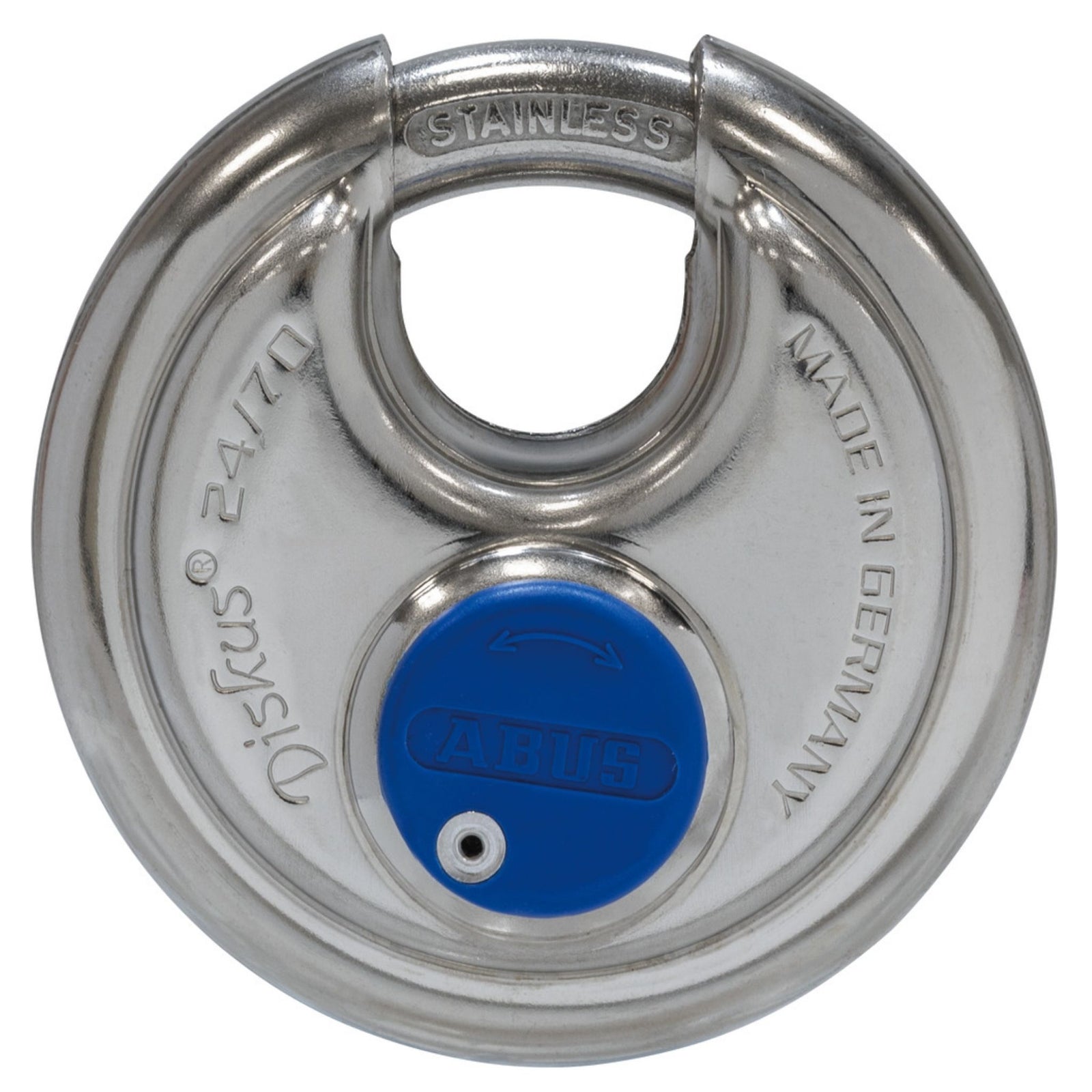 Abus 24IB/70 MK Disk Padlocks Weatherproof Diskus 24IB Series Locks - The Lock Source