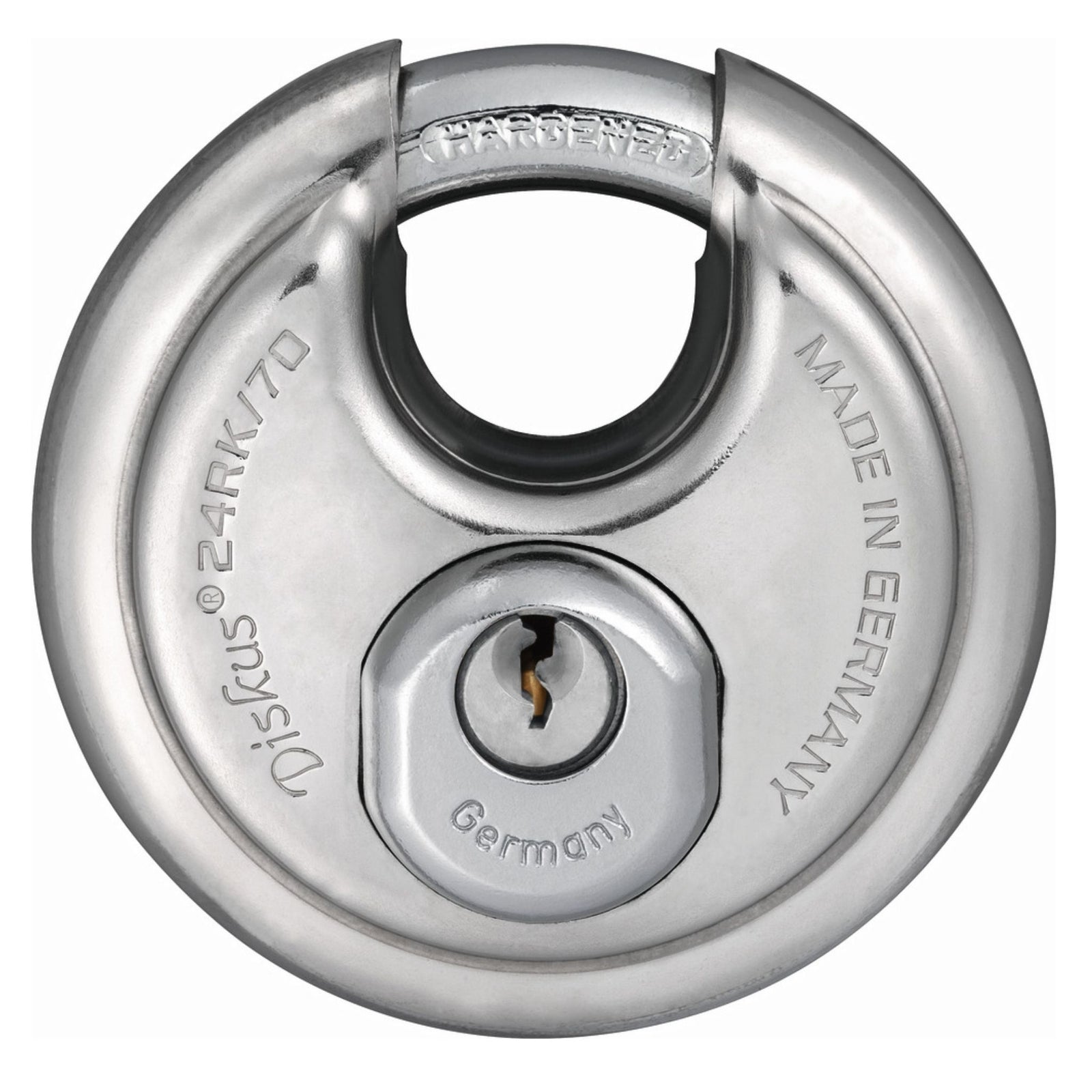 Abus 24RK/70 KA Diskus Padlock Keyed Alike Disk Locks - The Lock Source