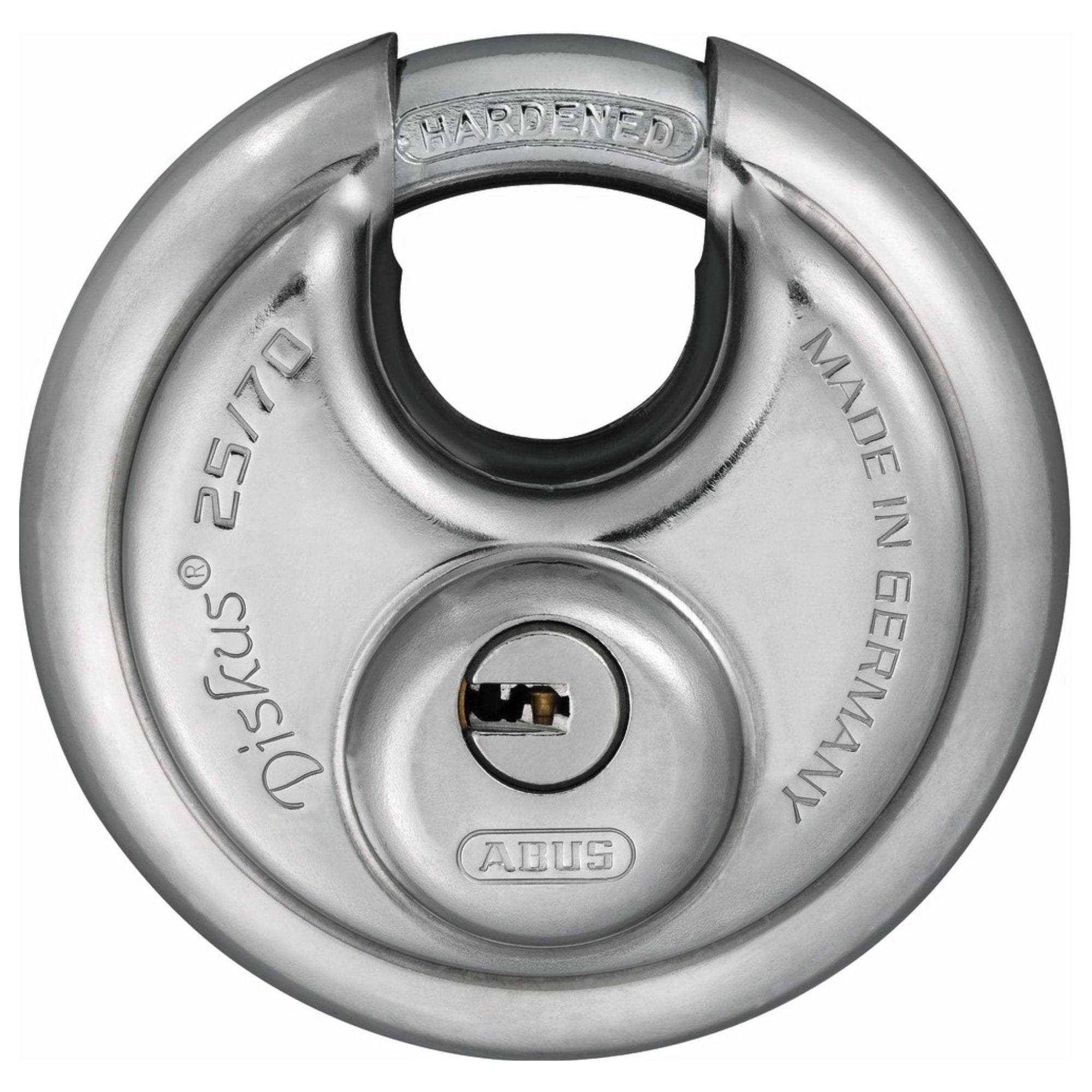 Abus 25/70 KA Diskus Lock Dimple Key Padlocks - The Lock Source