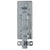 Abus 300/100 Barrel Bolt Hasp 3-15/16" Wide Sliding Locking Bolt - The Lock Source