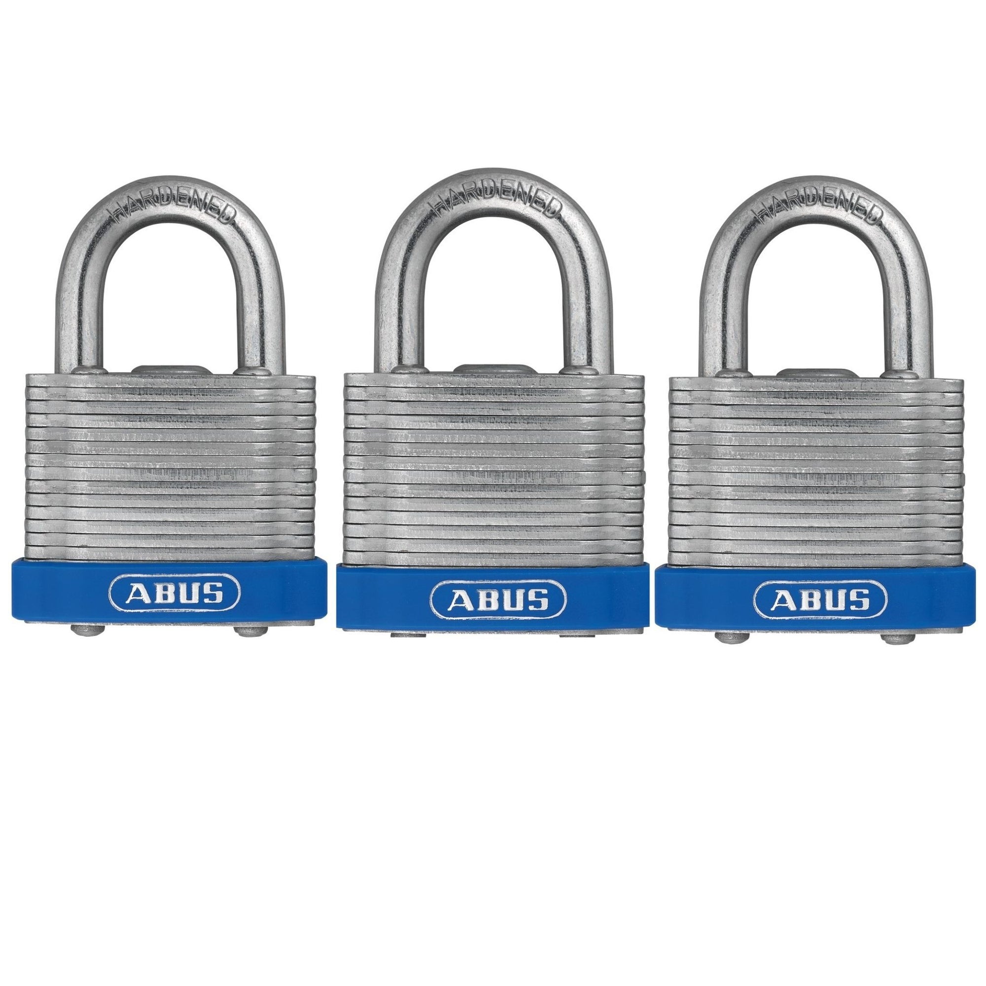 Abus 41/40 C KAx3 Laminated Steel Padlock Keyed Alike in Set-of-3 Locks - The Lock Source