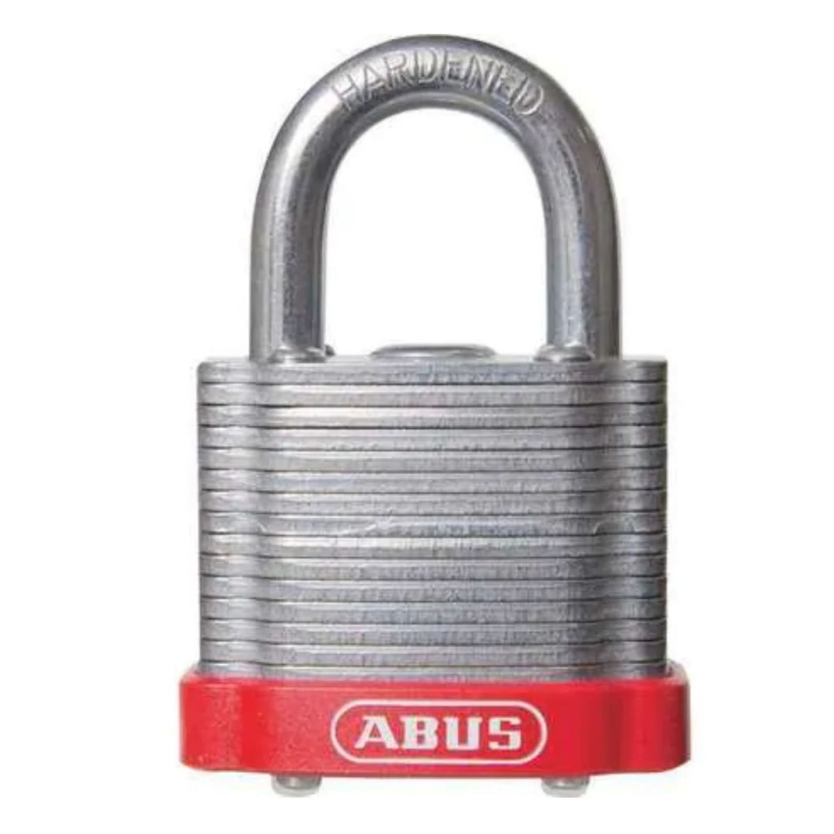 Abus 41/40 KD Laminated Steel Padlock with Red Bumper - The Lock Source