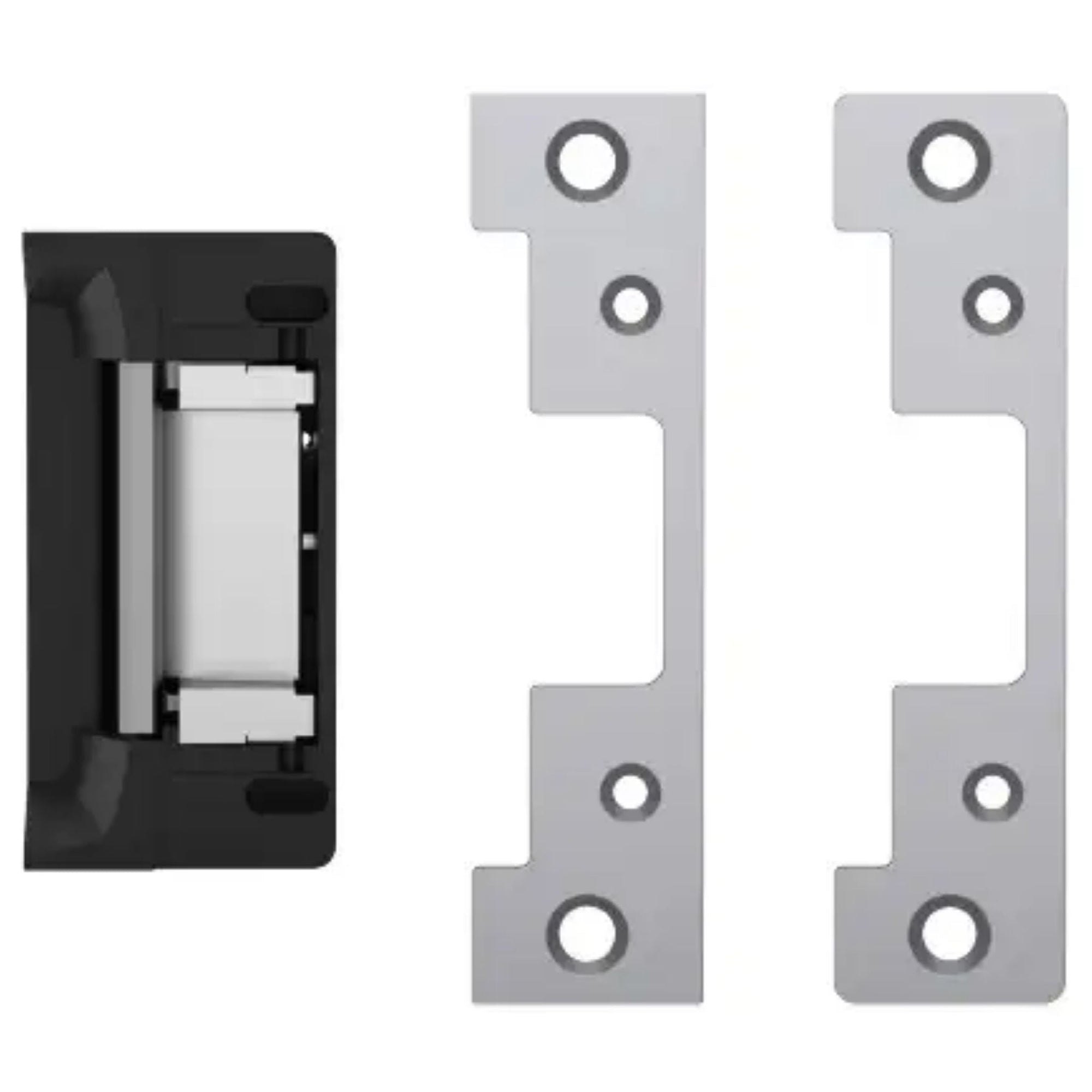 HES 5200C 630 Complete Pac Electric Strike Works with Cylindrical Locks Up To a 3/4" Throw Latchbolt and Includes In-Frame Adjustability and Dual Voltage With Latchbolt Strike Monitor (LBSM) - The Lock Source