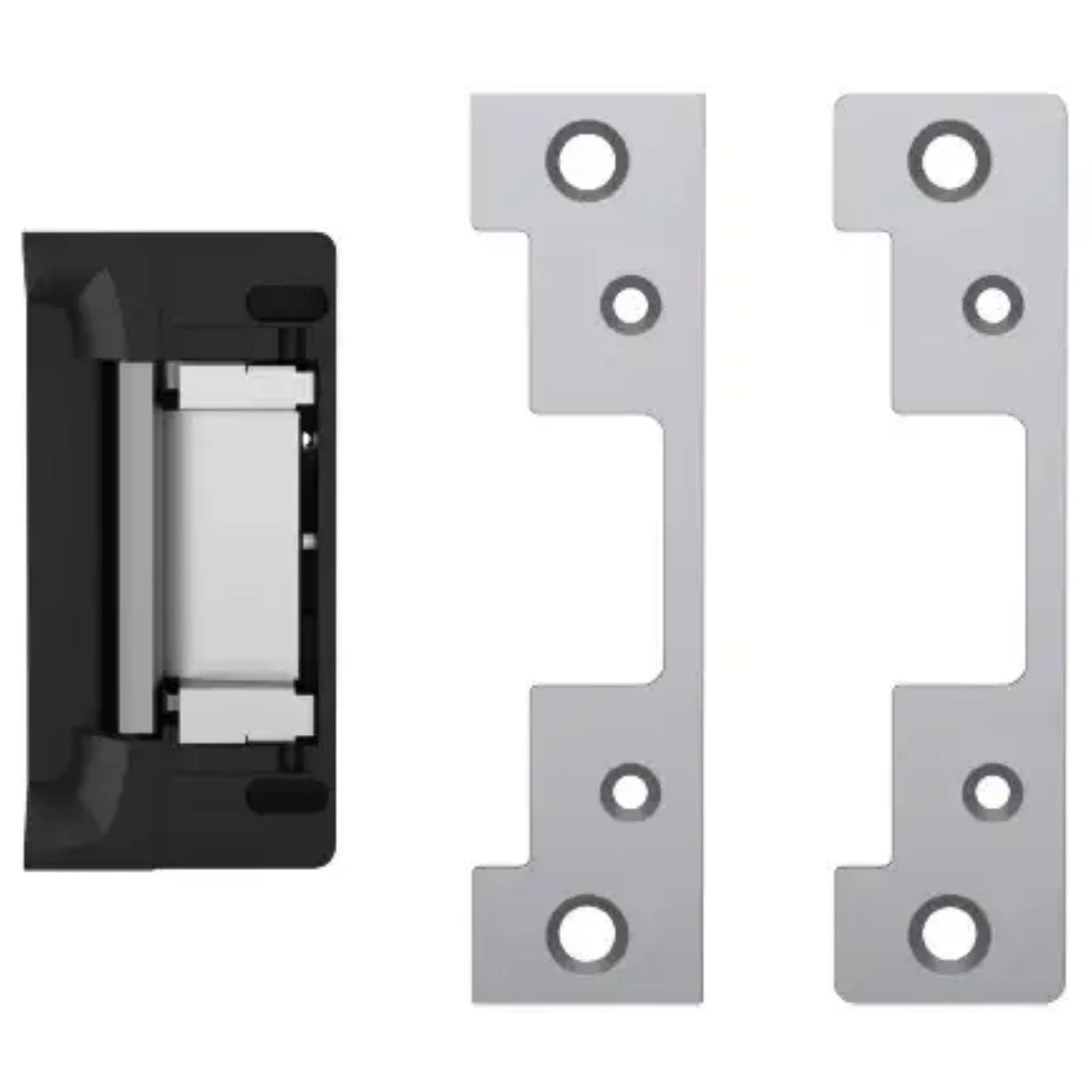 HES 5200C 630 LBM Complete Pac Electric Strike Works with Cylindrical Locks Up To a 3/4" Throw Latchbolt and Includes In-Frame Adjustability and Dual Voltage with Latch Bolt Monitor (LBM) - The Lock Source