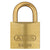 Abus 55MB/30 C KAx3 Brass Padlock With Brass Shackle Traditional Brass Locks - The Lock Source