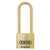 Abus 55MB/40HB63 KD Brass Padlock Keyed Different Locks with 2-Inch Brass Shackle - The Lock Source