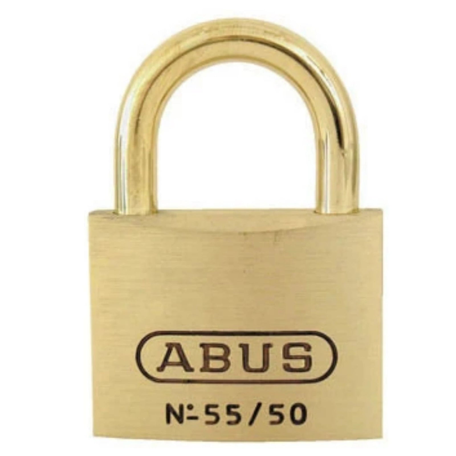 Abus 55MB/50 KD Brass Padlock KeyeD Different With Brass Shackle - The Lock Source
